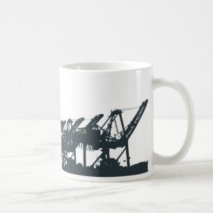 Den San Pedro hamnen sträcker på halsen Kaffemugg