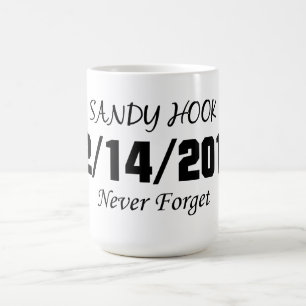 Den sandiga kroken glömmer aldrig kaffemugg