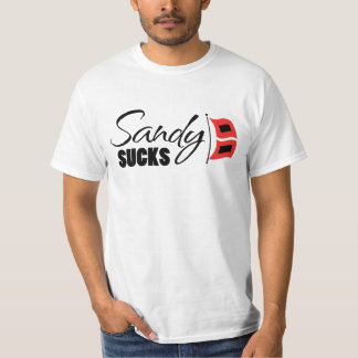 Den sandiga orkanen suger! t shirt