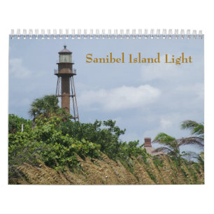 Den Sanibel ön tänder Kalender