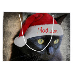 Den Santa kattgåvan hänger lös, skräddarsy med