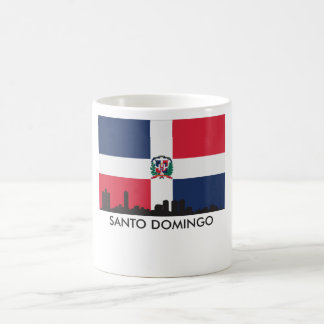 Den Santo Domingo horisontDominikanska republiken Kaffemugg