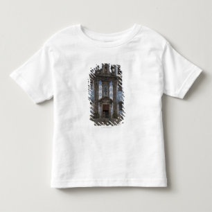 Den Santo Ildenfonso kyrkan med belägger med tege Tee