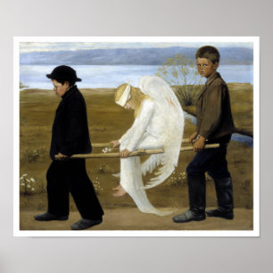 Den sårada ängeln poster