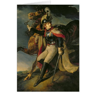 Den sårada cuirassieren, 1814 hälsningskort