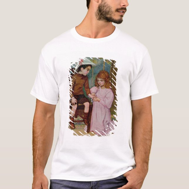Den sårada riddaren t shirt (Framsida)