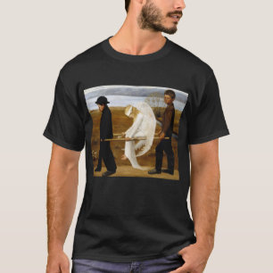 Den sårade ängeln genom att måla Hugo Simberg, 190 T Shirt