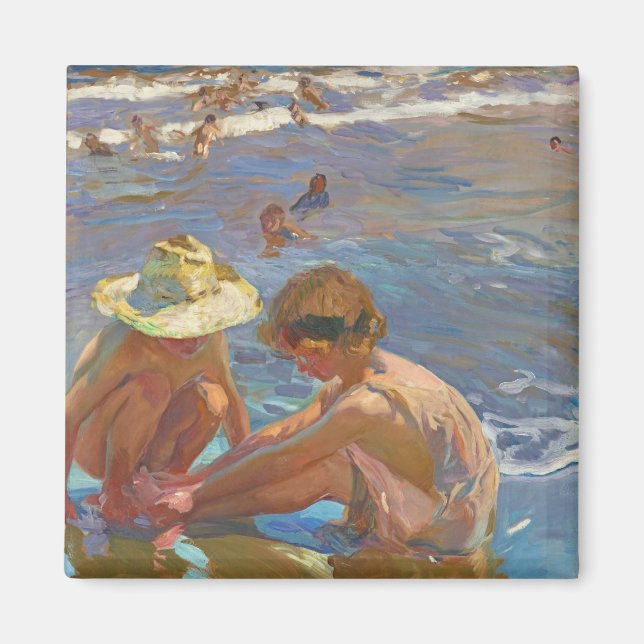 Den sårade foten, Joachin Sorolla Magnet (Framsidan)