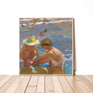 Den sårade foten, Joachin Sorolla Poster