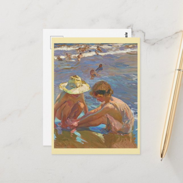 Den sårade foten, Joachin Sorolla Vykort (Fram/Back In Situ)