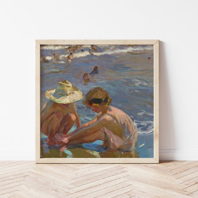 Den sårade foten | Joaquín Sorolla Poster (Skapare uppladdad)