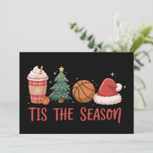 Den Säsongen Basketälskare Julpresent Julkort