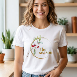 Den Säsongsminimlistiska Julen Bella Canvas T Shirt