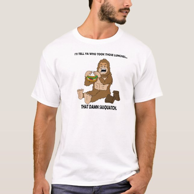 DEN **** SASQUATCH! TRÖJA (Framsida)