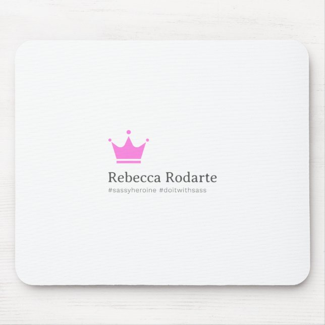 Den Sassy musen vadderar vid Rebecca Rodarte Musmatta (Framsidan)