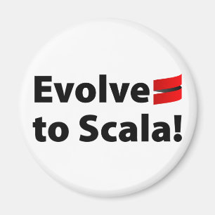 Den Scala magneten, Evolve logotypen Magnet