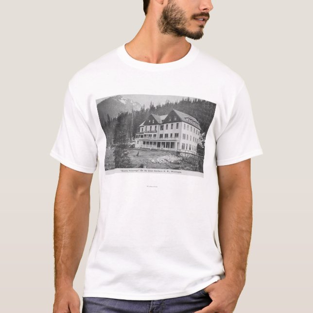 Den sceniska hetten sprintar Bldg T Shirt (Framsida)