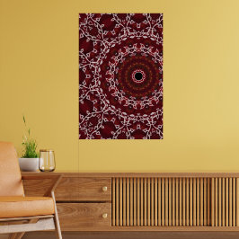 Den scharlakansröda labyrinten poster