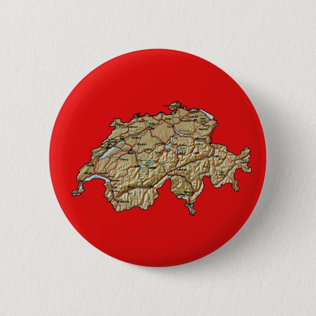 Den Schweitz kartan knäppas Knapp (Framsida)