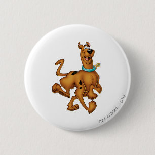 Den Scooby-Doo lycklig går Knapp