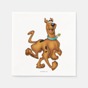 Den Scooby-Doo lycklig går Pappersservett