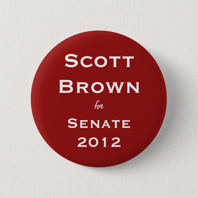 Den Scott bruntet för senat knäppas Knapp (Framsida)