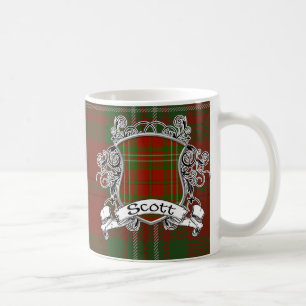 Den Scott tartanen skyddar Kaffemugg