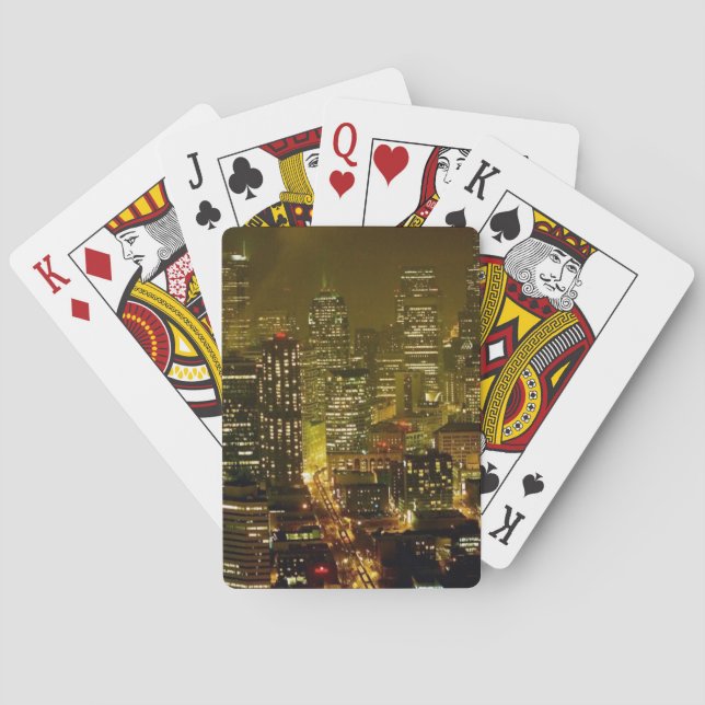 Den Seattle staden beskådar Casinokort (Baksidan)