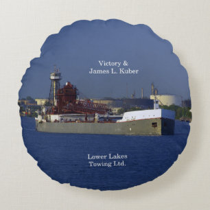 Den seger- & James L. Kuber rundan kudder Rund Kudde