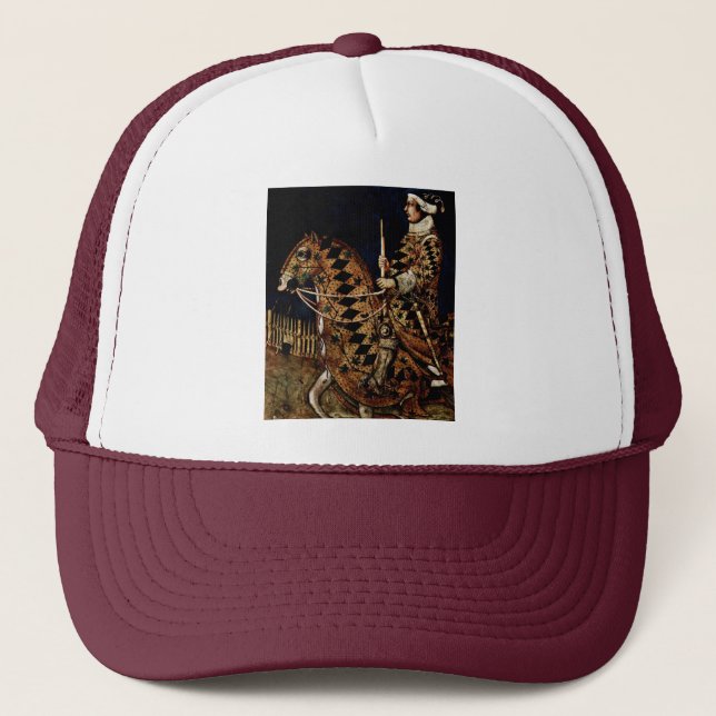 Den segerrika generalen Guiddo Riccio Da Fogliano Keps (Framsida)