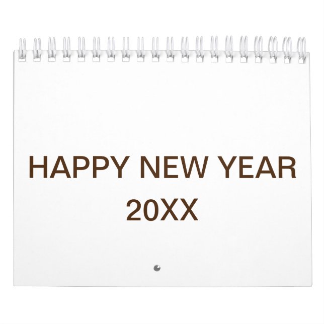 Den senaste Anpassningsbarna TextLogo-kalendern Kalender (Omslag)