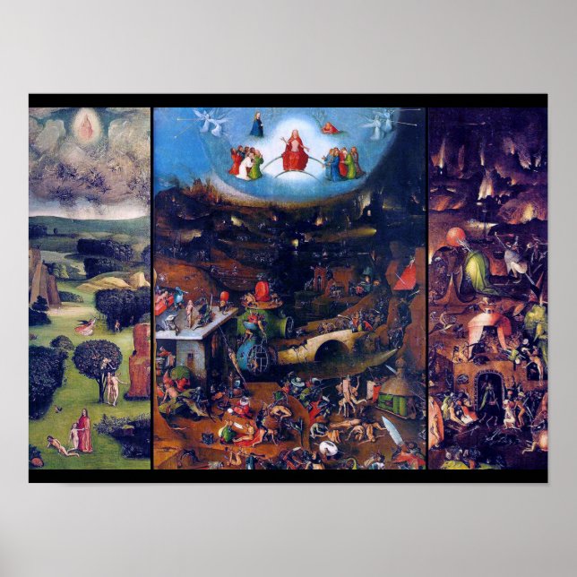 Den senaste domen, Bosch Poster (Framsidan)