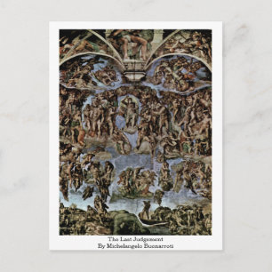 Den senaste domen från Michelangelo Buonarroti Vykort