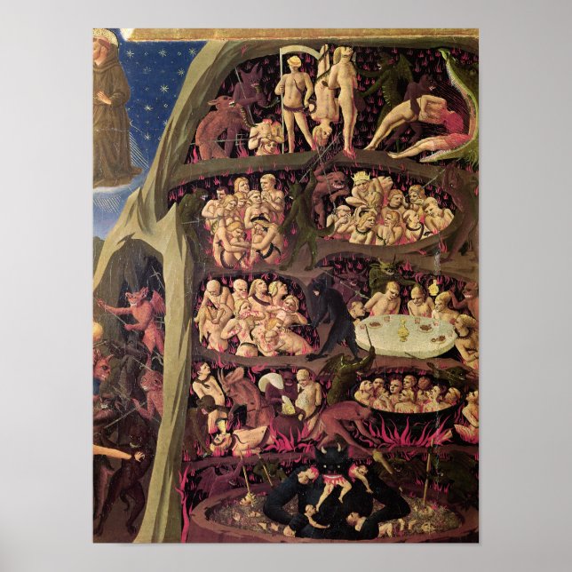 Den senaste domen, helvetets detaljer, 1431 poster (Framsidan)