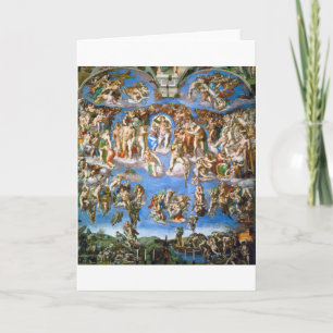 Den senaste domen, Michelangelo, 1536-1541 Kort