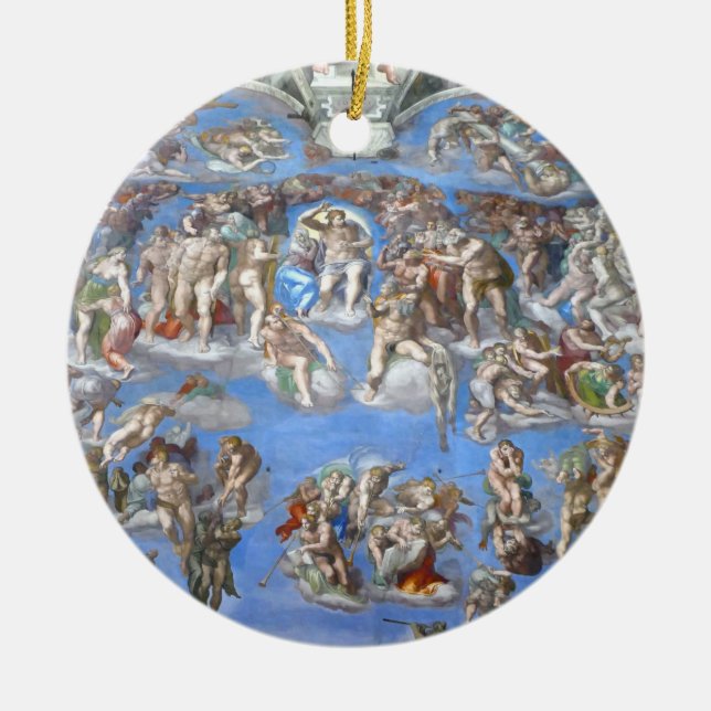 Den senaste domen, Sistine Chapel ornament (Framsidan)