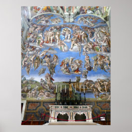 Den senaste domen - Sistine Chapel - poster