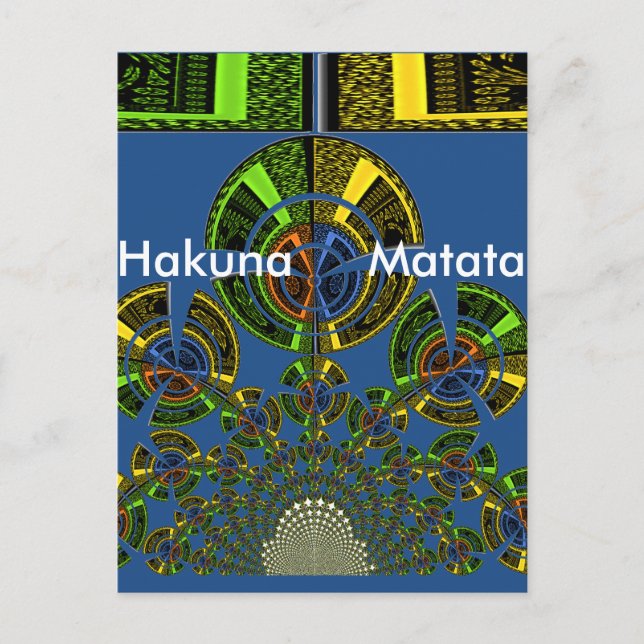 Den senaste edgy stamkulturen i Afrika, Maasai, mö Vykort (Framsida)