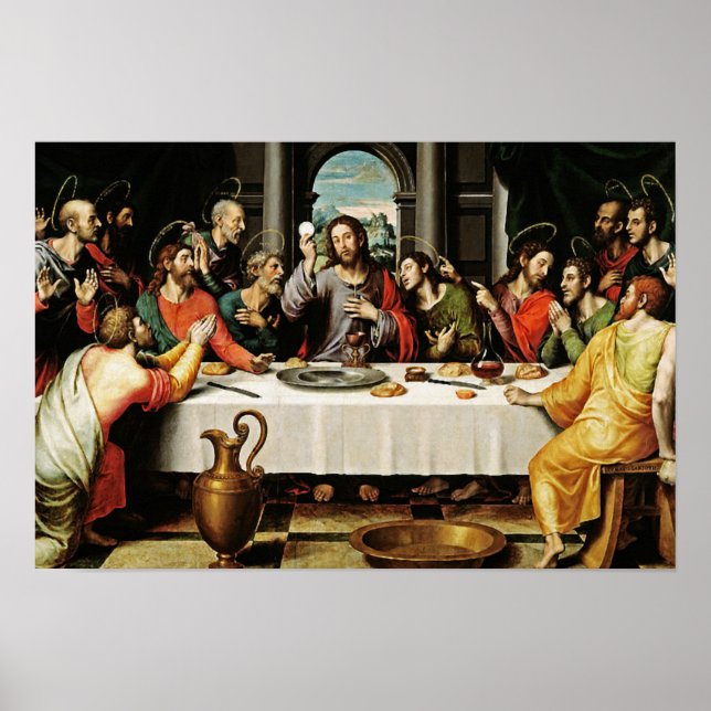 Den senaste Eucharist-Poster i La Ultima Cena Poster (Framsidan)