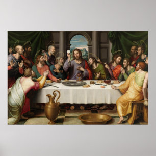 Den senaste Eucharist-Poster La Ultima Cena Poster
