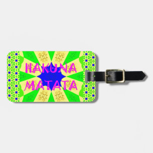 Den senaste Hakuna Matata-fina Fantastisk Design C Bagagebricka
