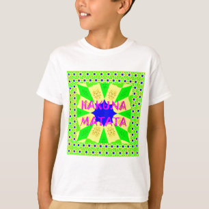 Den senaste Hakuna Matata-fina Fantastisk Design C Tee Shirt