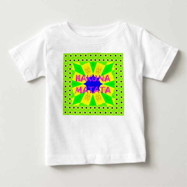 Den senaste Hakuna Matata-fina Fantastisk Design C Tee Shirt (Framsida)