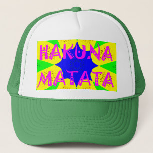 Den senaste Hakuna Matata-fina Fantastisk Design C Truckerkeps