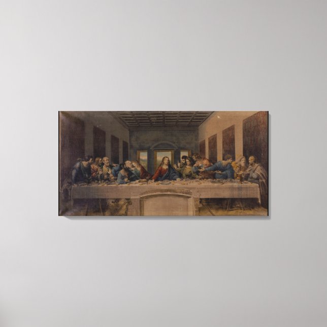 Den senaste leverantören skriver ut Leonardo Da-Vi Canvastryck (Framsida)