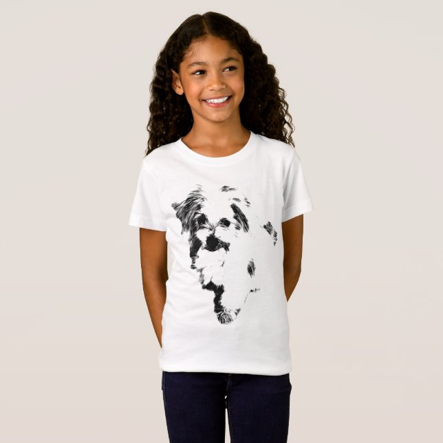 Den senaste maltesiska marionetten någonsin Hund P T Shirt (Hel framsida)
