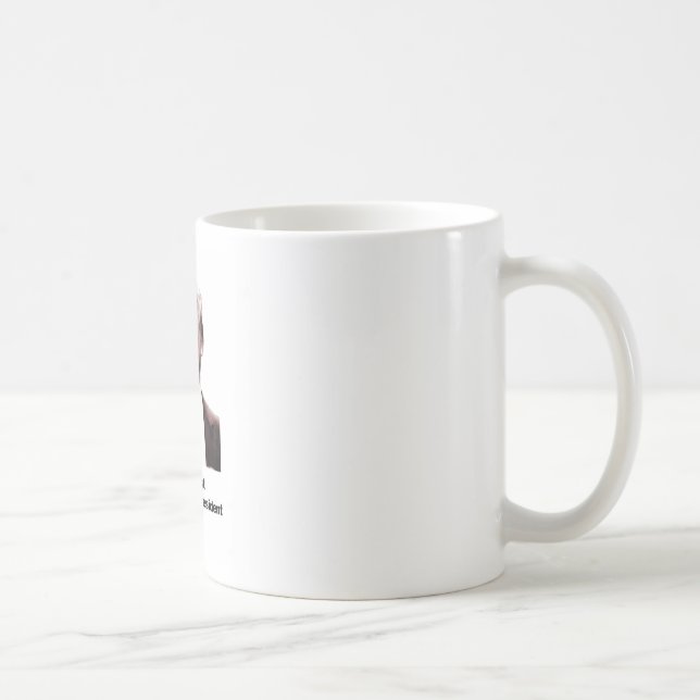 Den senaste republikanska presidenten någonsin kaffemugg (Höger)