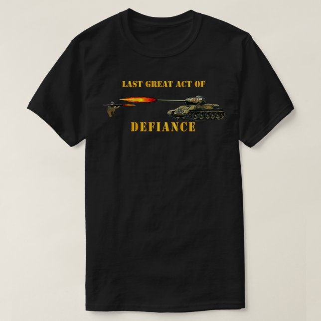 Den senaste Underbara avvikelseakten T Shirt (Design framsida)