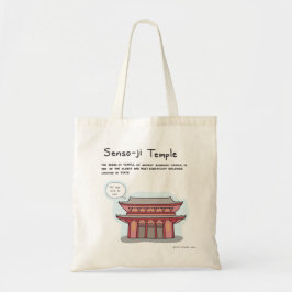 Den Senso-ji tempeltotot hänger lös Tygkasse