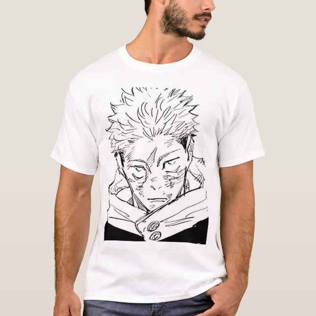 Den seriöse Itadori T Shirt (Framsida)
